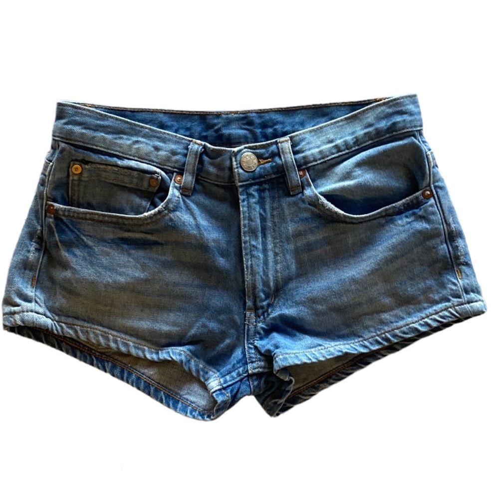 BDG Girls Denim 25W Short Mid Rise Distressed Shorts Excellent Condition!